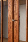 Load image into Gallery viewer, Large Victorian Oak Library Bookcase
