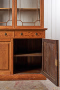 Load image into Gallery viewer, Large Victorian Oak Library Bookcase
