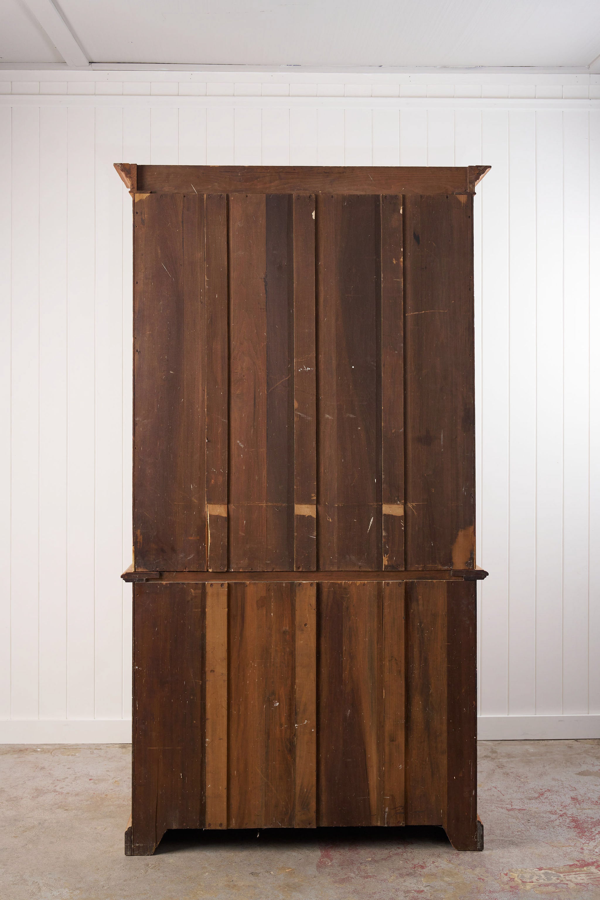 Large Victorian Oak Library Bookcase