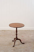 Load image into Gallery viewer, George III Mahogany Round Tilt Top Wine Table
