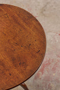 Load image into Gallery viewer, George III Mahogany Round Tilt Top Wine Table
