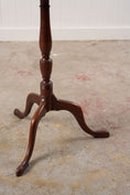 Load image into Gallery viewer, George III Mahogany Round Tilt Top Wine Table
