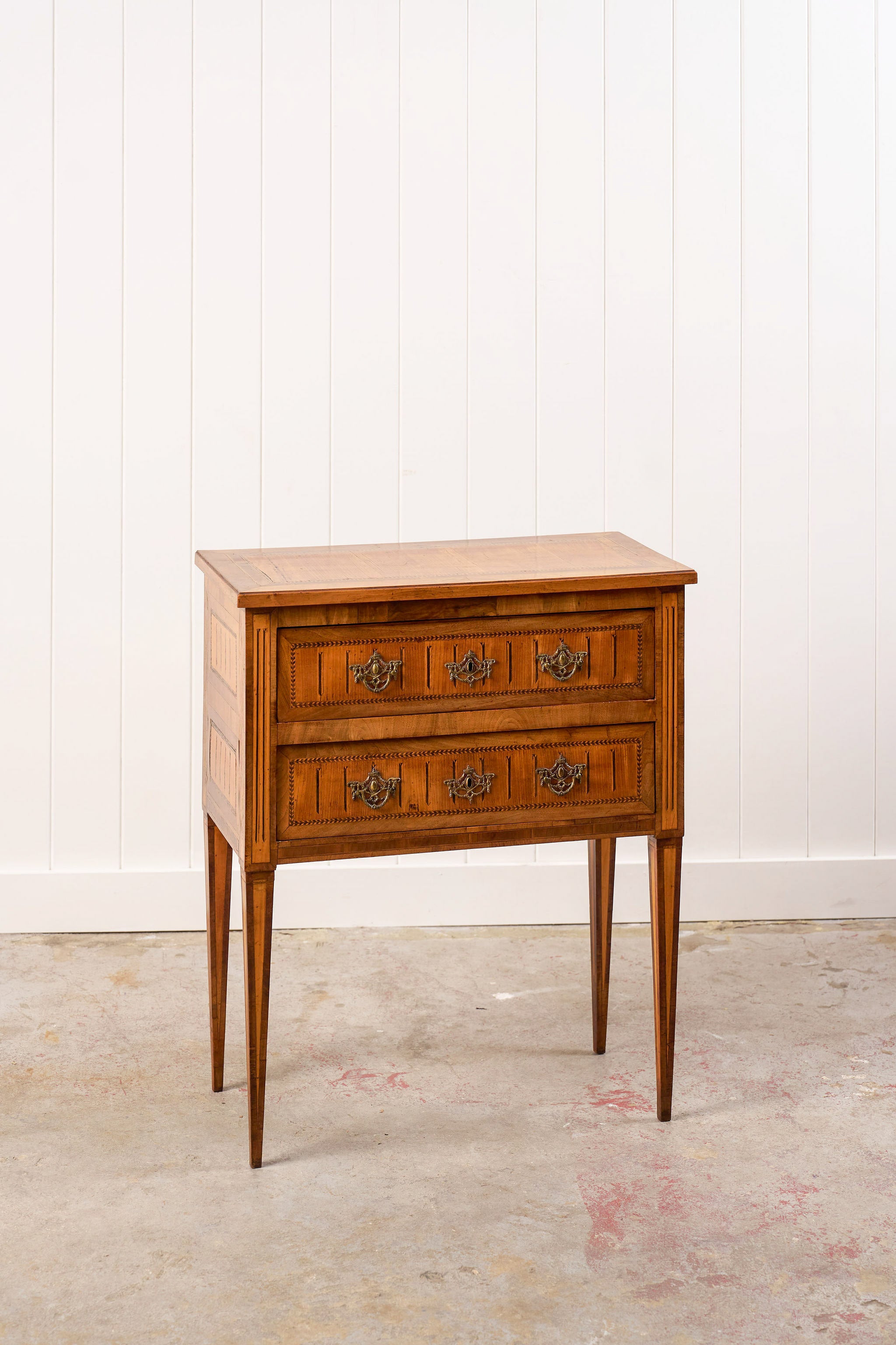 18th Century French Military Inlaid Campaign Chest