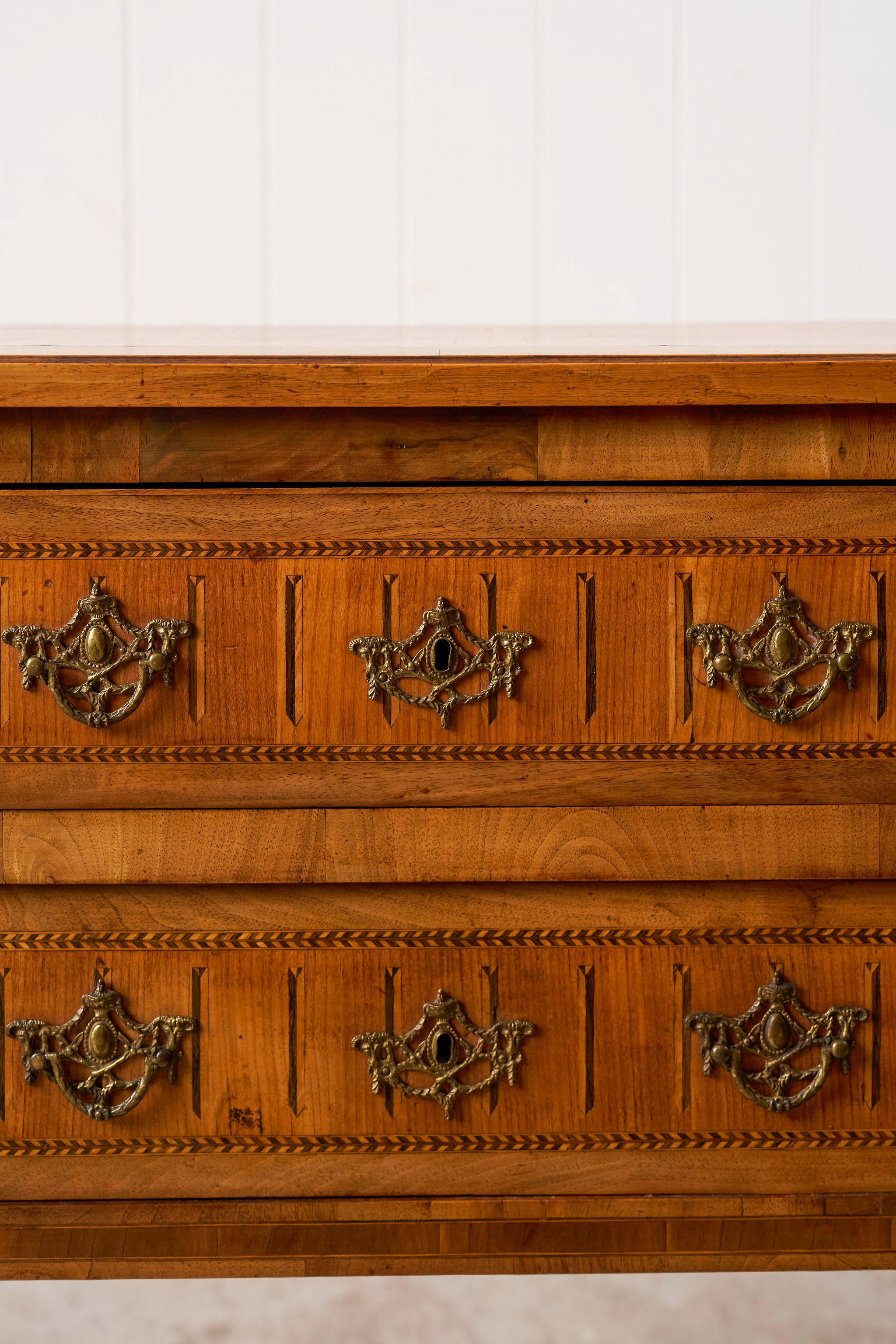 18th Century French Military Inlaid Campaign Chest