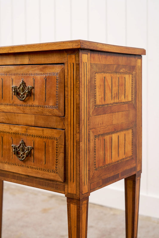 18th Century French Military Inlaid Campaign Chest