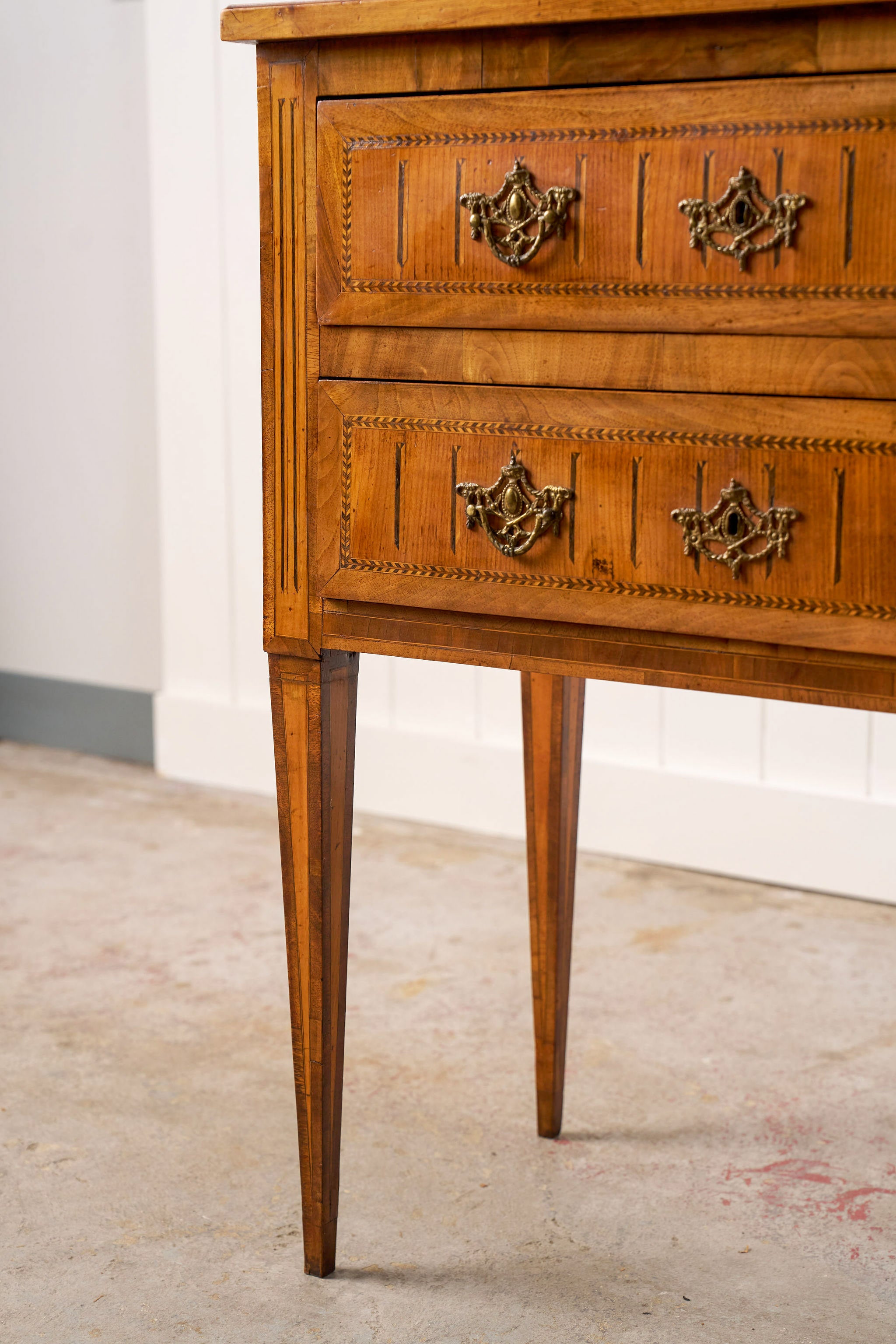 18th Century French Military Inlaid Campaign Chest