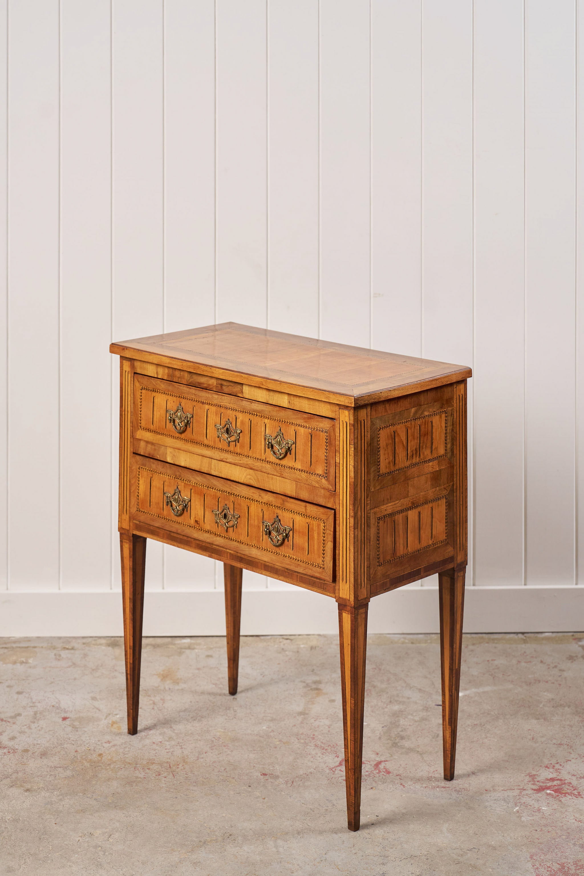 18th Century French Military Inlaid Campaign Chest