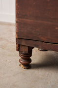 Load image into Gallery viewer, 19th Century Walnut Bow Front Chest with Fluted Sides
