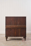 Load image into Gallery viewer, 19th Century Walnut Bow Front Chest on Tulip Feet
