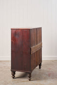 Load image into Gallery viewer, 19th Century Walnut Bow Front Chest on Tulip Feet
