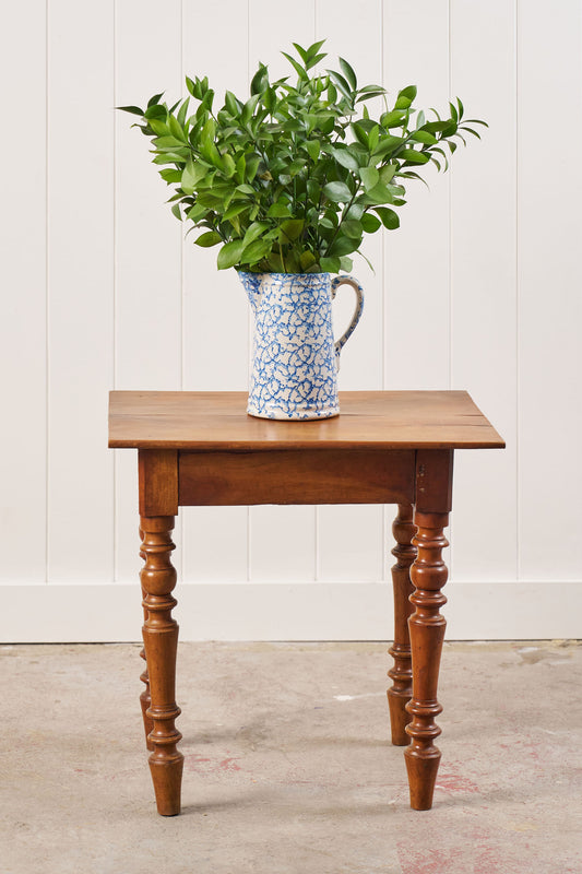 Antique English Oak Side Table