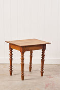 Load image into Gallery viewer, Antique English Oak Side Table
