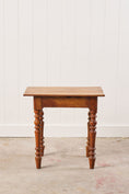 Load image into Gallery viewer, Antique English Oak Side Table
