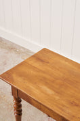 Load image into Gallery viewer, Antique English Oak Side Table
