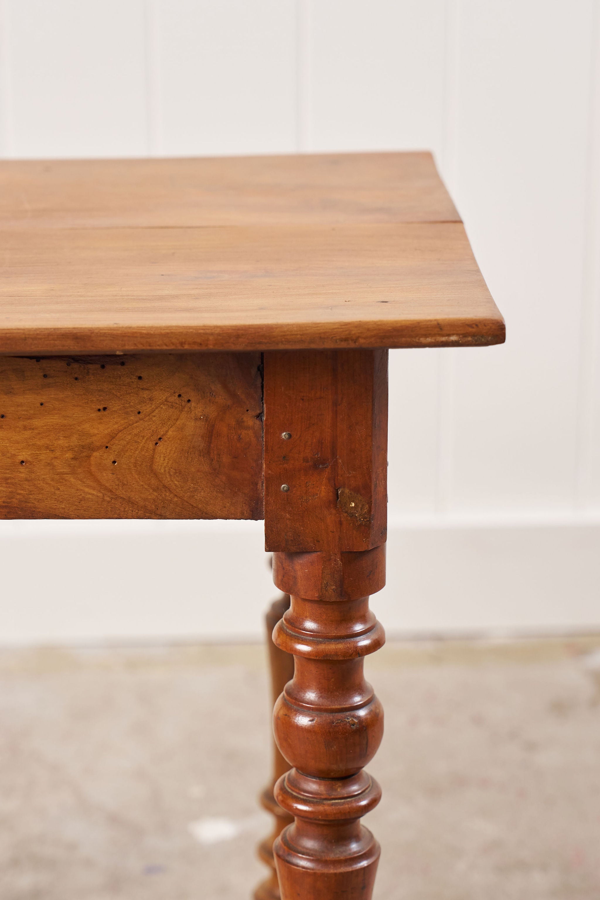 Antique English Oak Side Table