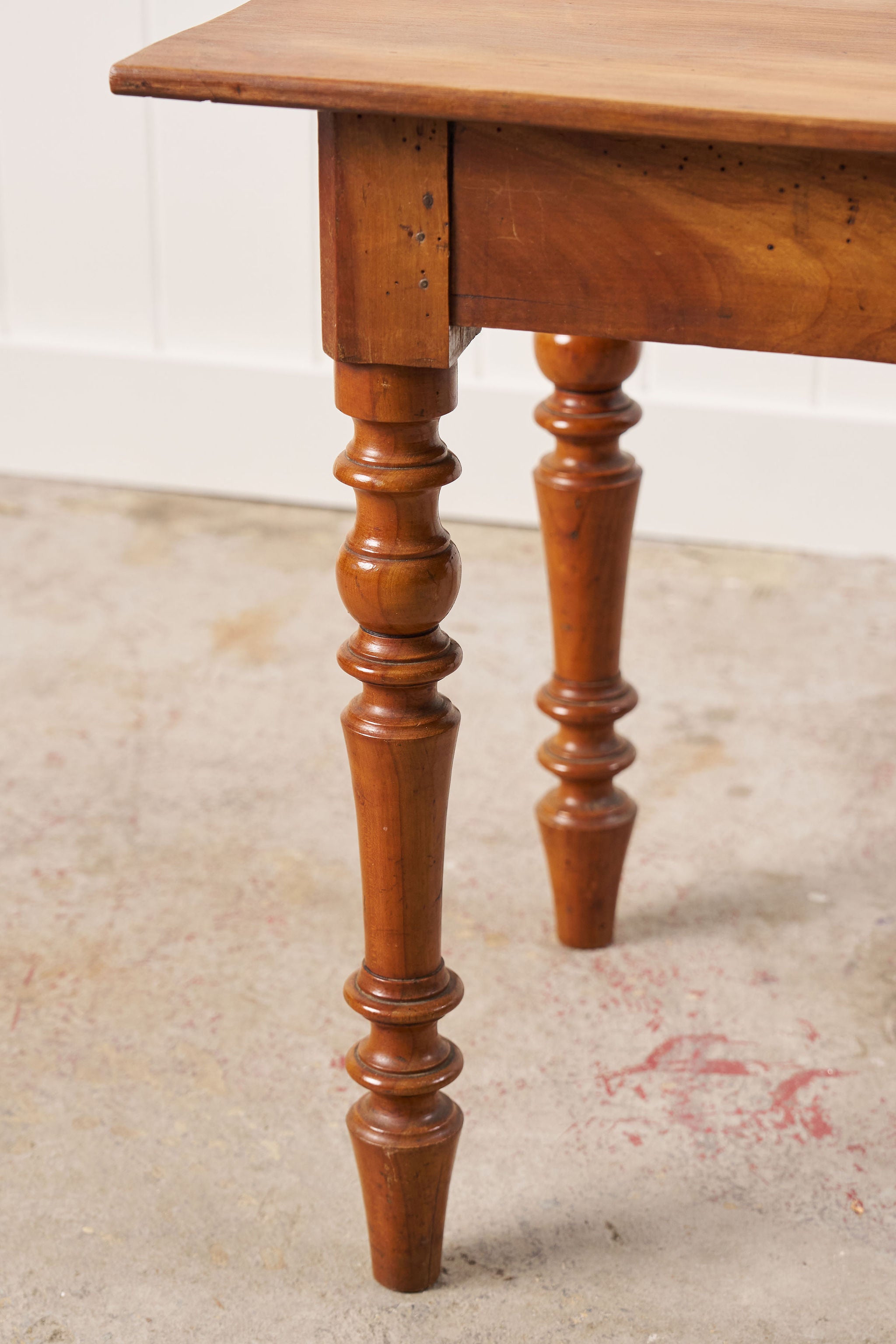 Antique English Oak Side Table