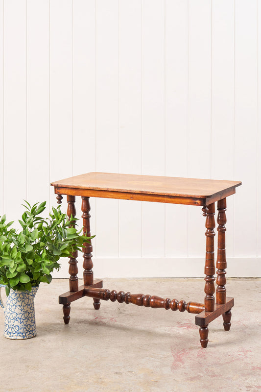 Victorian 19th Century Mahogany Writing Table / Console
