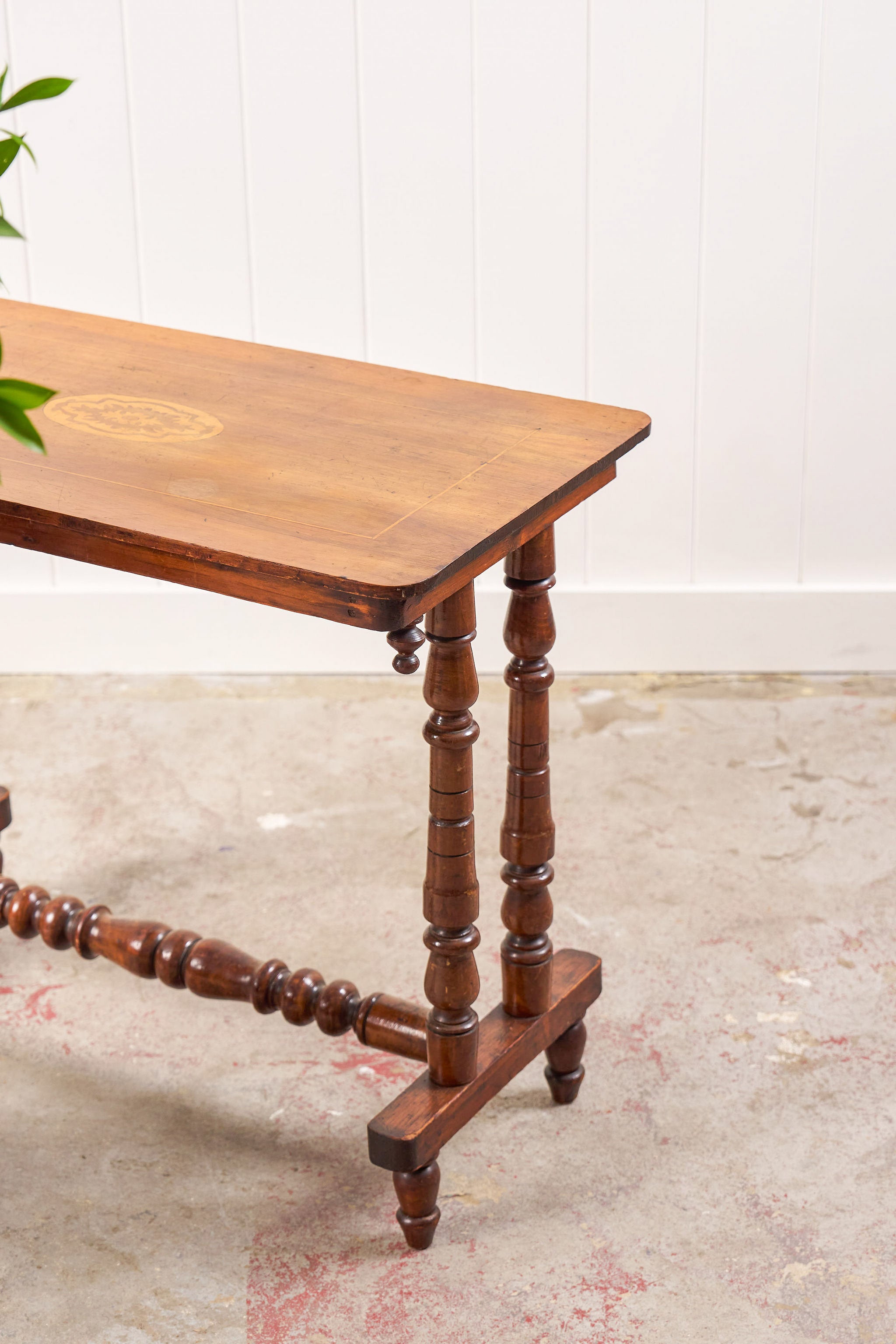Victorian 19th Century Mahogany Writing Table / Console