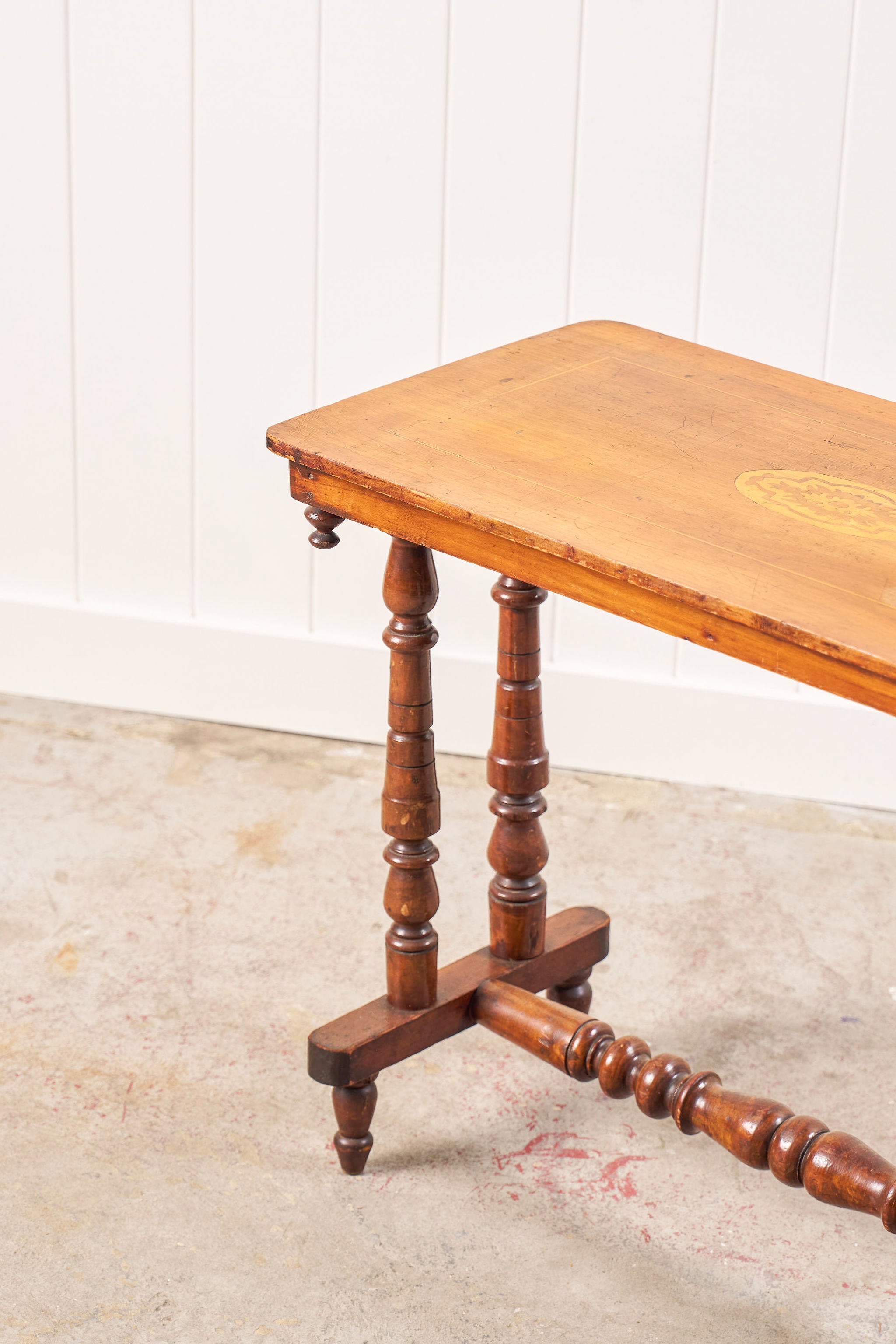 Victorian 19th Century Mahogany Writing Table / Console
