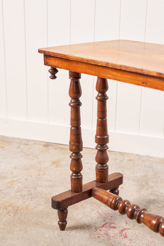 Victorian 19th Century Mahogany Writing Table / Console