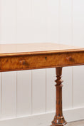 Load image into Gallery viewer, Victorian 2-Drawer Satinwood Desk (c. 1860)
