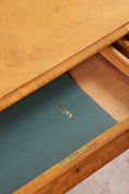 Load image into Gallery viewer, Victorian 2-Drawer Satinwood Desk (c. 1860)
