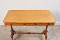 Load image into Gallery viewer, Victorian 2-Drawer Satinwood Desk (c. 1860)
