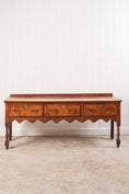 Load image into Gallery viewer, George III English Oak Sideboard with Scalloped Apron
