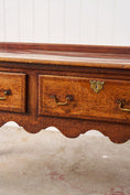 Load image into Gallery viewer, George III English Oak Sideboard with Scalloped Apron
