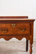 Load image into Gallery viewer, George III English Oak Sideboard with Scalloped Apron
