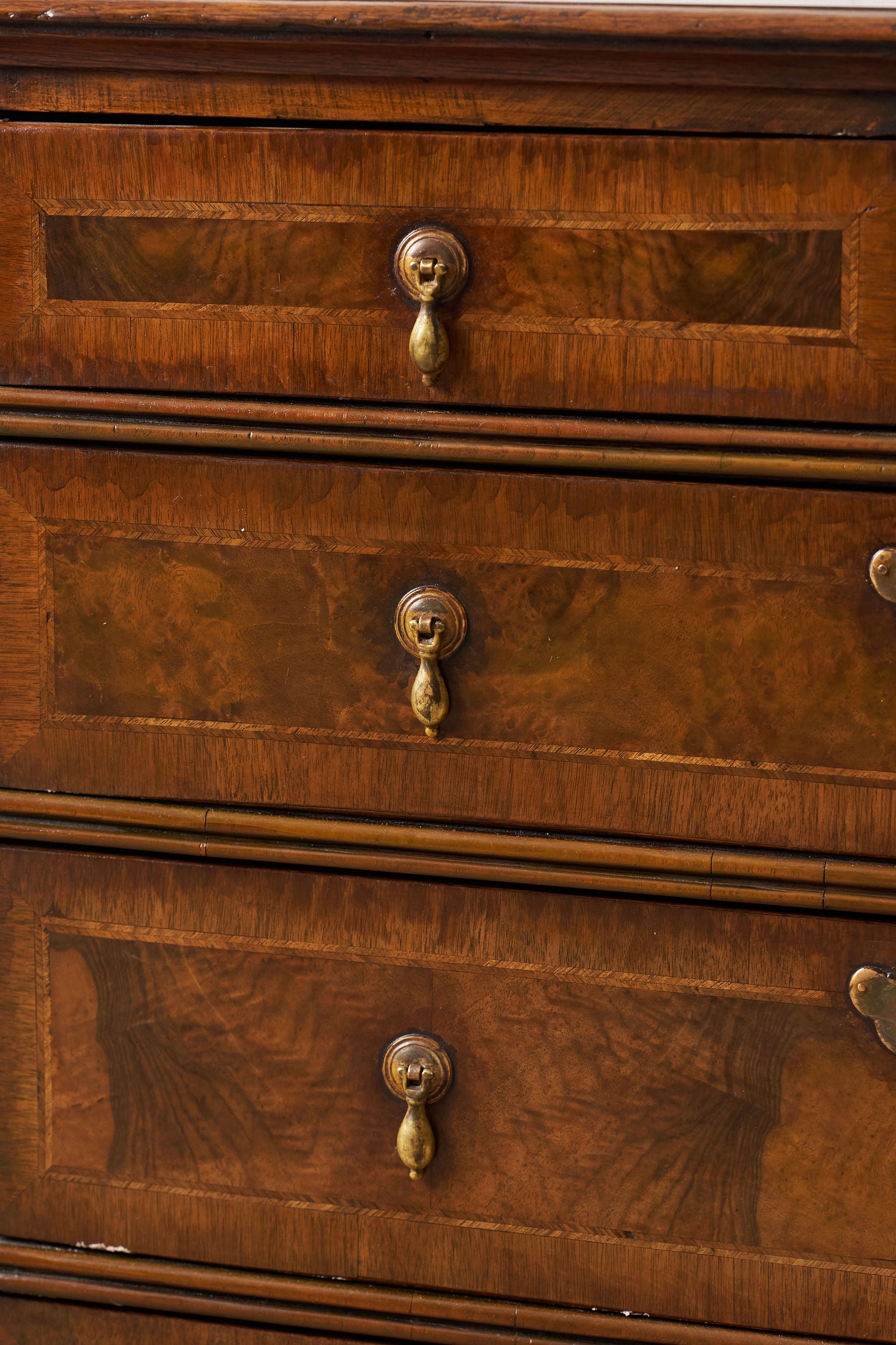 William & Mary Burl Walnut Chest (c. 1690)