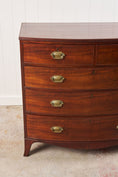 Load image into Gallery viewer, 19th Century, George III, Mahogany Bow Front Chest
