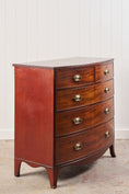 Load image into Gallery viewer, 19th Century, George III, Mahogany Bow Front Chest
