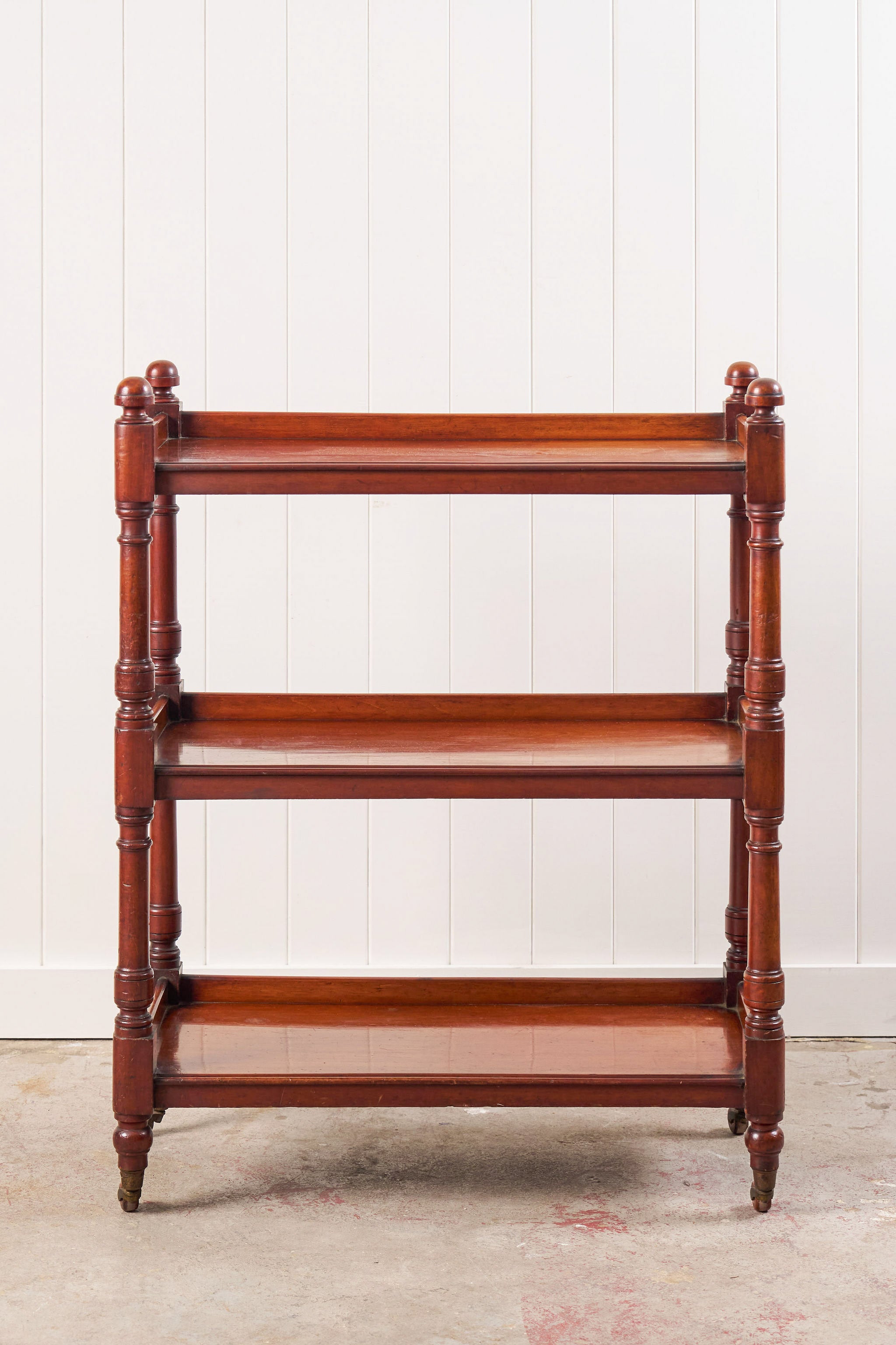 19th Century Mahogany Trolley/Server on Castors