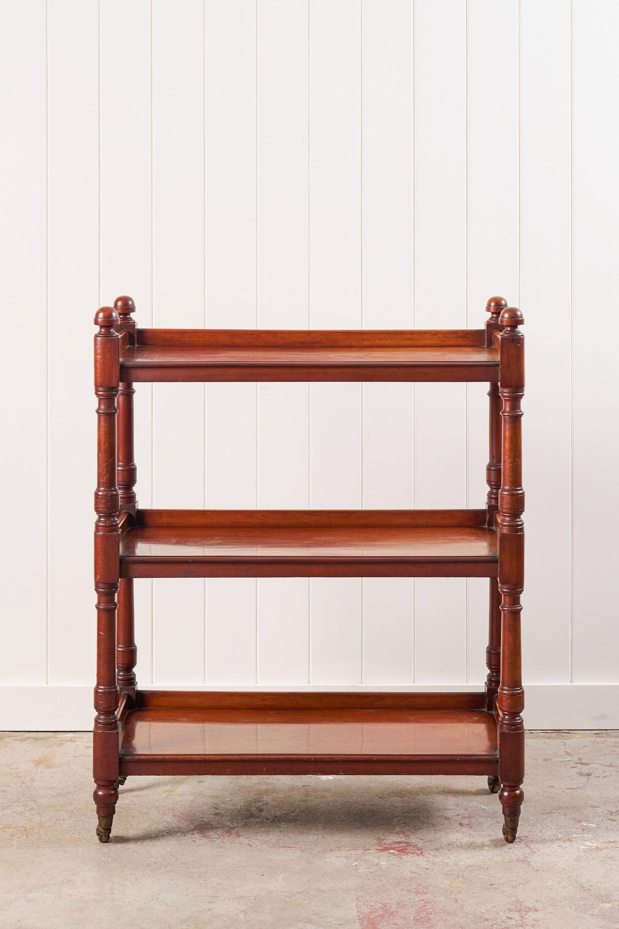 19th Century Mahogany Trolley/Server on Castors