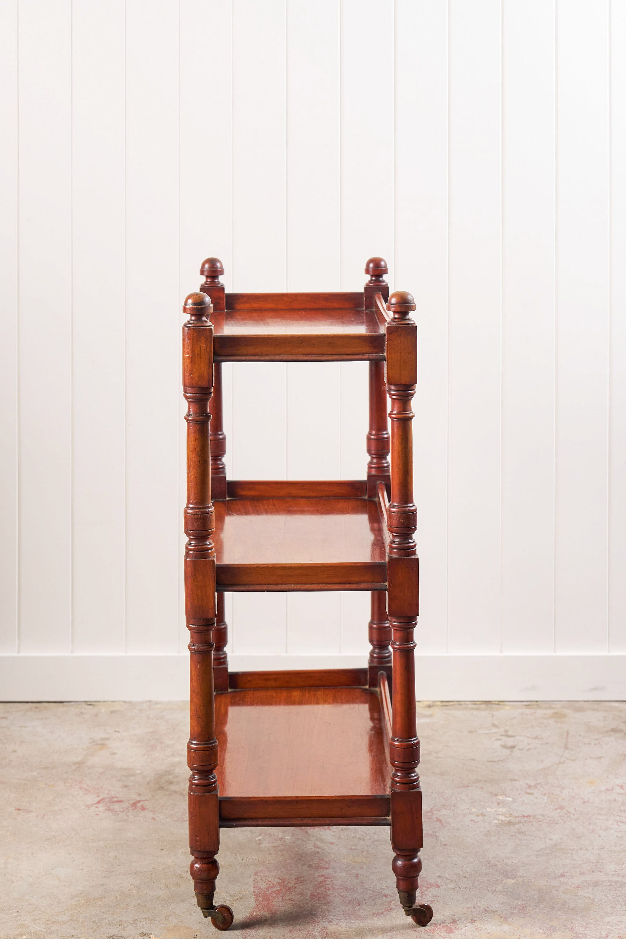 19th Century Mahogany Trolley/Server on Castors