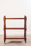 Load image into Gallery viewer, 19th Century Mahogany Trolley/Server on Castors
