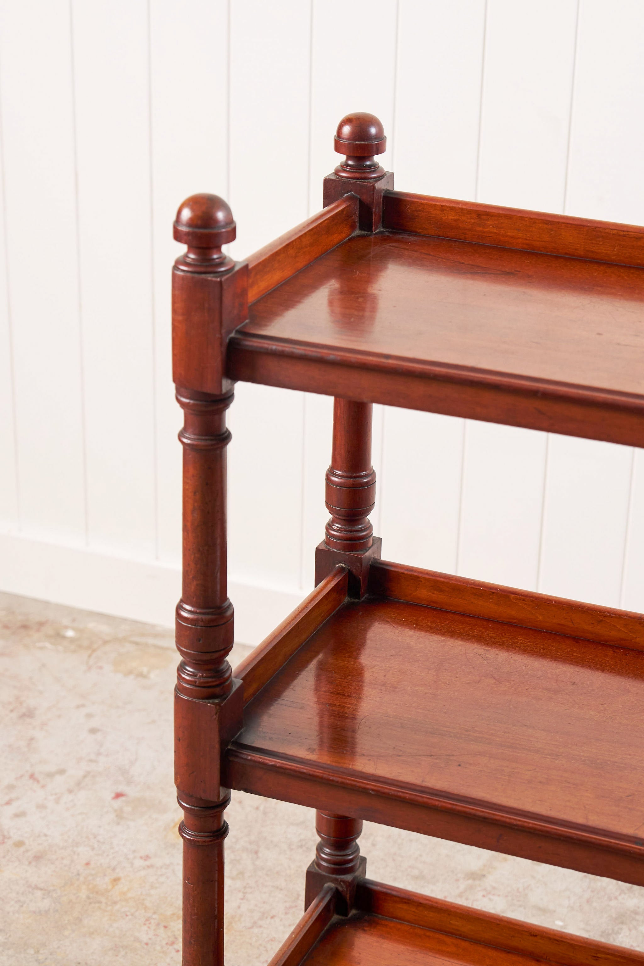 19th Century Mahogany Trolley/Server on Castors