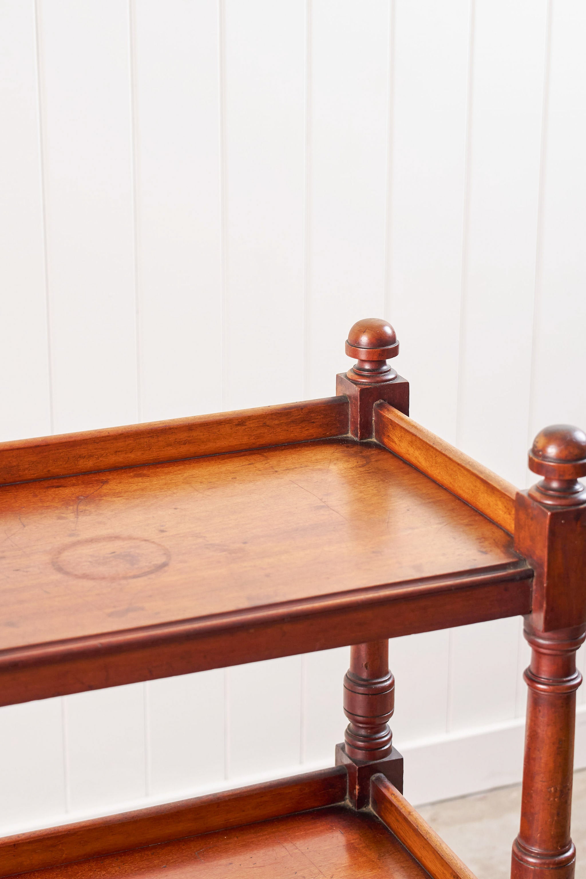 19th Century Mahogany Trolley/Server on Castors