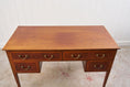 Load image into Gallery viewer, English Mahogany Inlay Knee Hole Desk
