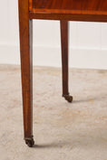 Load image into Gallery viewer, English Mahogany Inlay Knee Hole Desk
