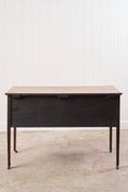 Load image into Gallery viewer, English Mahogany Inlay Knee Hole Desk
