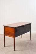 Load image into Gallery viewer, English Mahogany Inlay Knee Hole Desk
