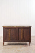 Load image into Gallery viewer, 19th Century French Commode with Grey Top
