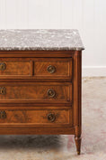Load image into Gallery viewer, 19th Century French Commode with Grey Top
