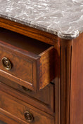 Load image into Gallery viewer, 19th Century French Commode with Grey Top
