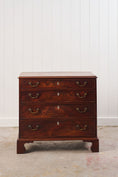 Load image into Gallery viewer, George III Mahogany Chest of Drawers
