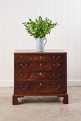 Load image into Gallery viewer, George III Mahogany Chest of Drawers
