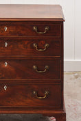 Load image into Gallery viewer, George III Mahogany Chest of Drawers
