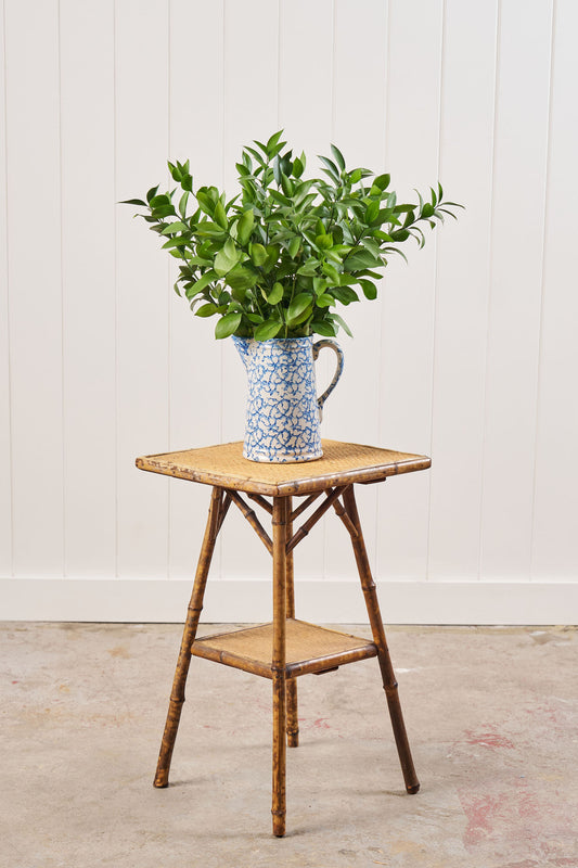 19th Century English Bamboo Table